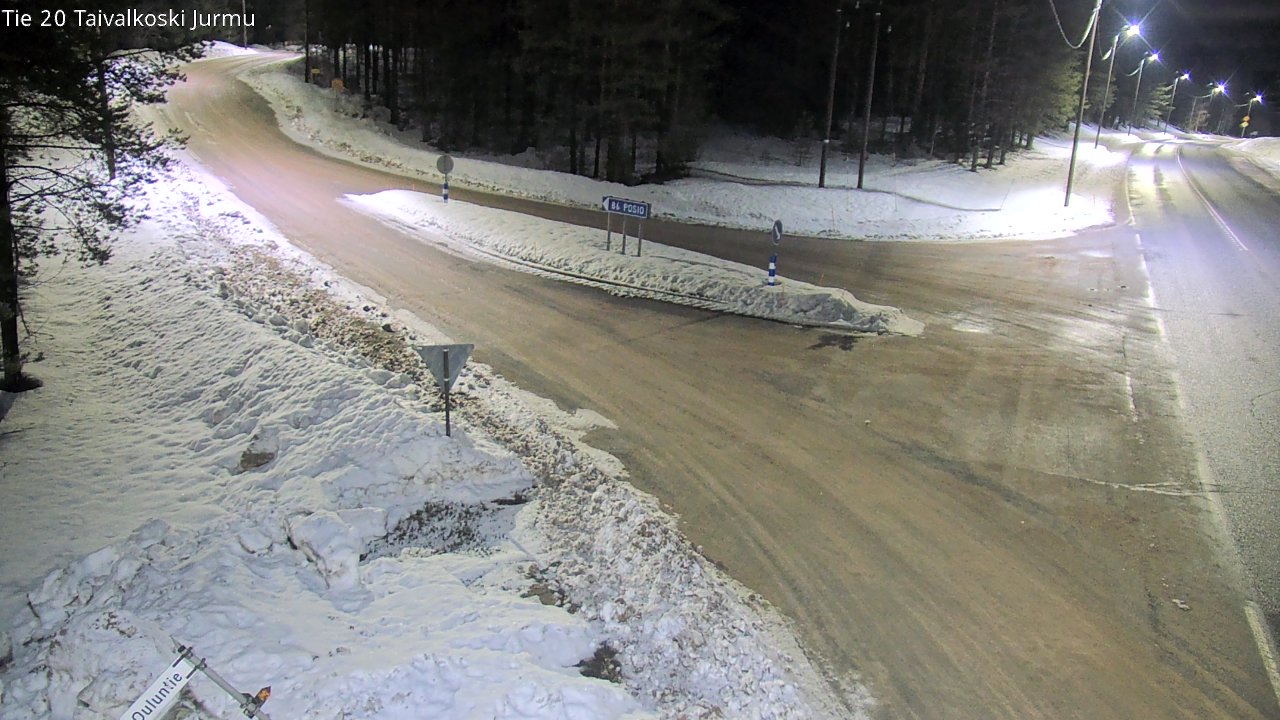 Kelikamerat Kuva Tie 20 Taivalkoski, Jurmu, Taivalkoski, Pohjois-Pohjanmaa