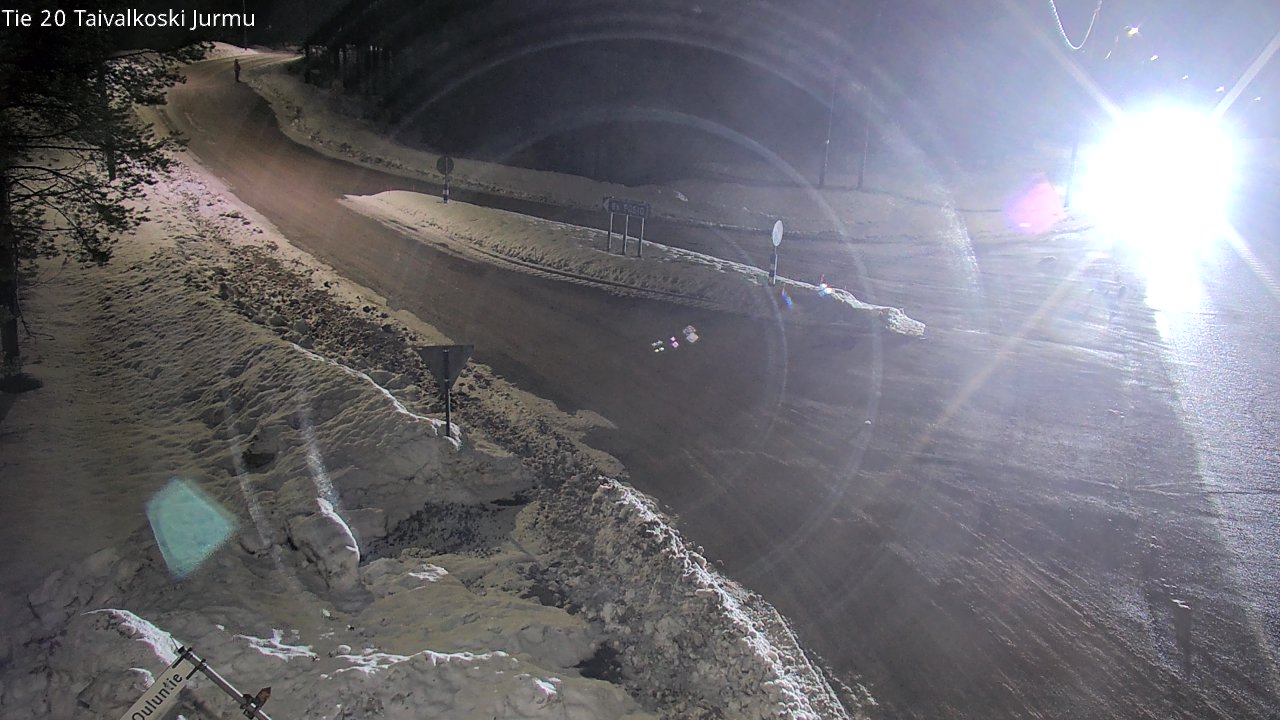 Kelikamerat Kuva Tie 20 Taivalkoski, Jurmu, Taivalkoski, Pohjois-Pohjanmaa