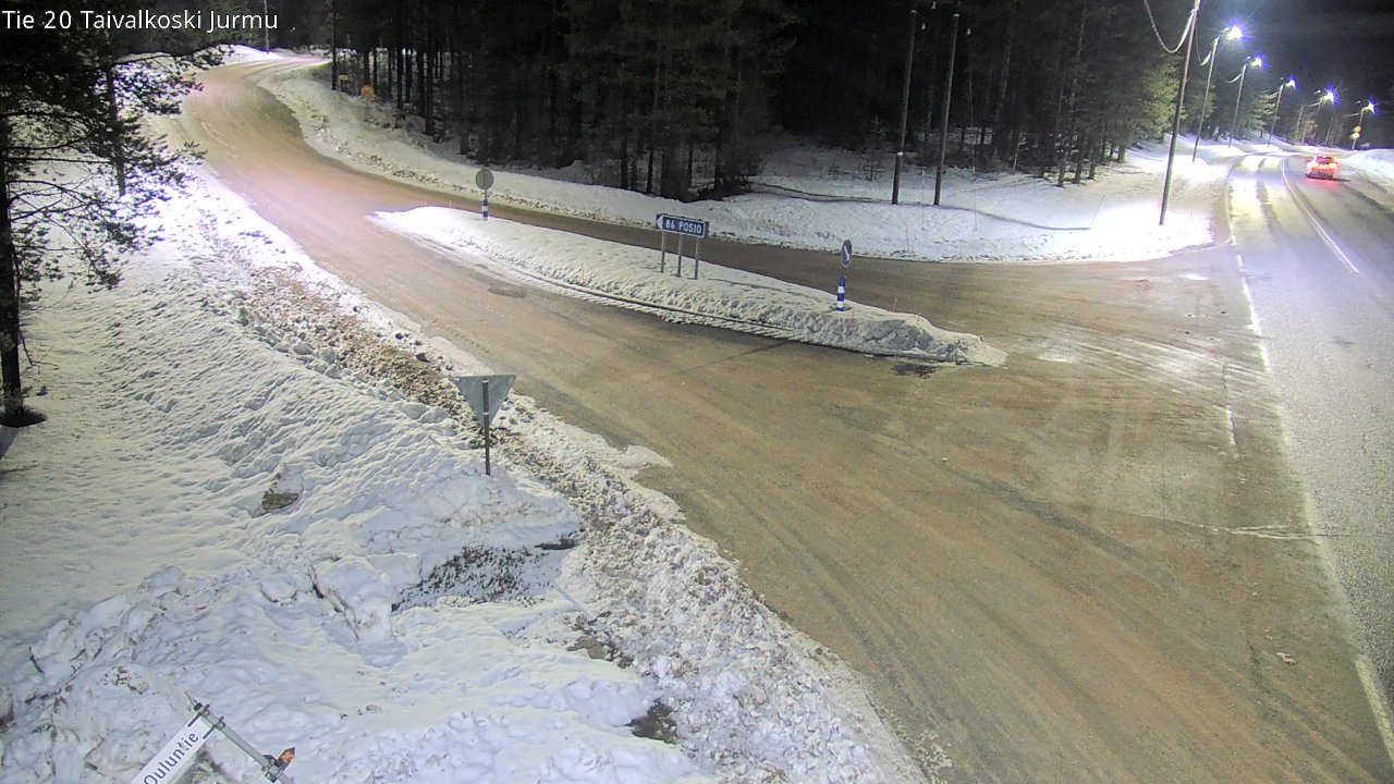 Kelikamerat Kuva Tie 20 Taivalkoski, Jurmu, Taivalkoski, Pohjois-Pohjanmaa