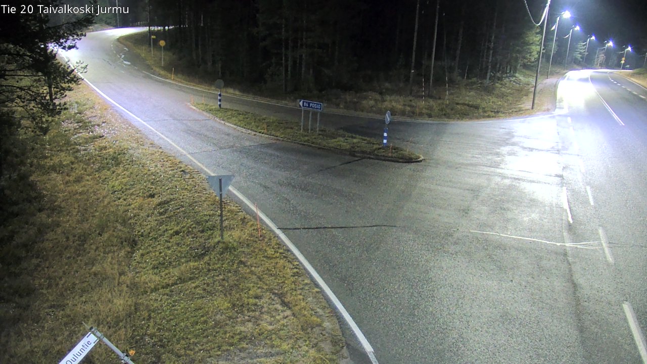 Kelikamerat Kuva Tie 20 Taivalkoski, Jurmu, Taivalkoski, Pohjois-Pohjanmaa