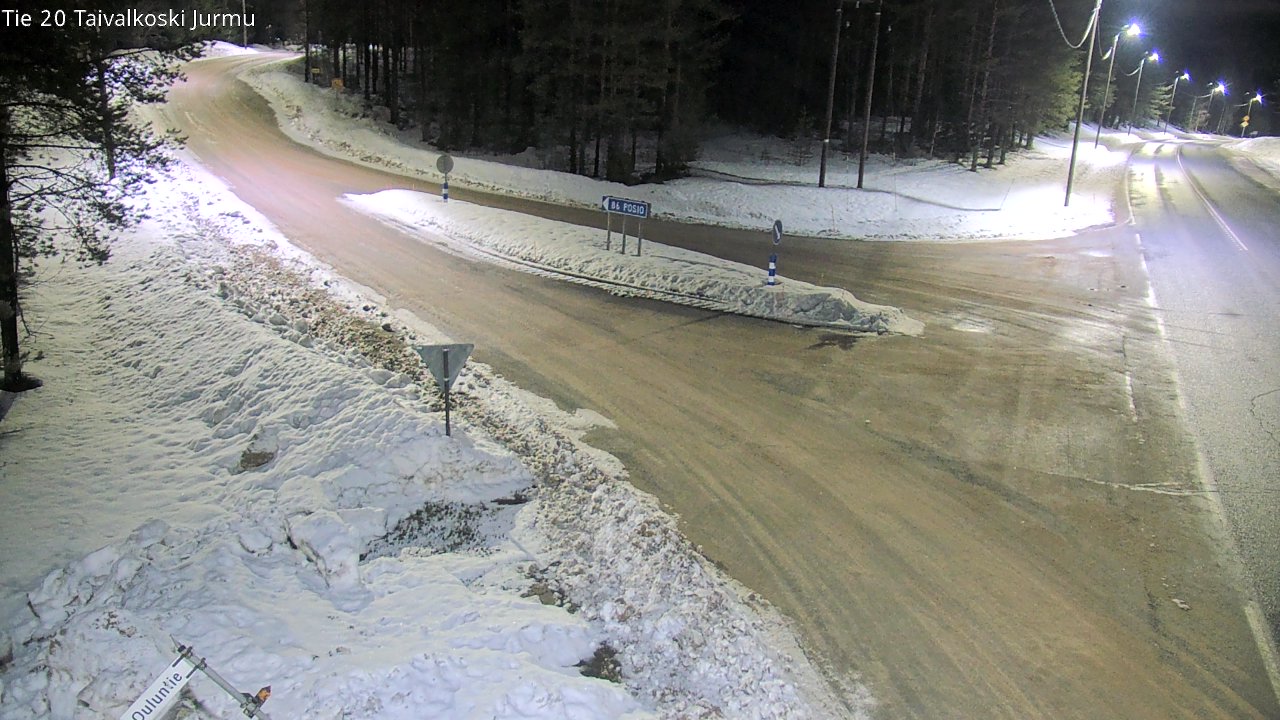 Kelikamerat Kuva Tie 20 Taivalkoski, Jurmu, Taivalkoski, Pohjois-Pohjanmaa