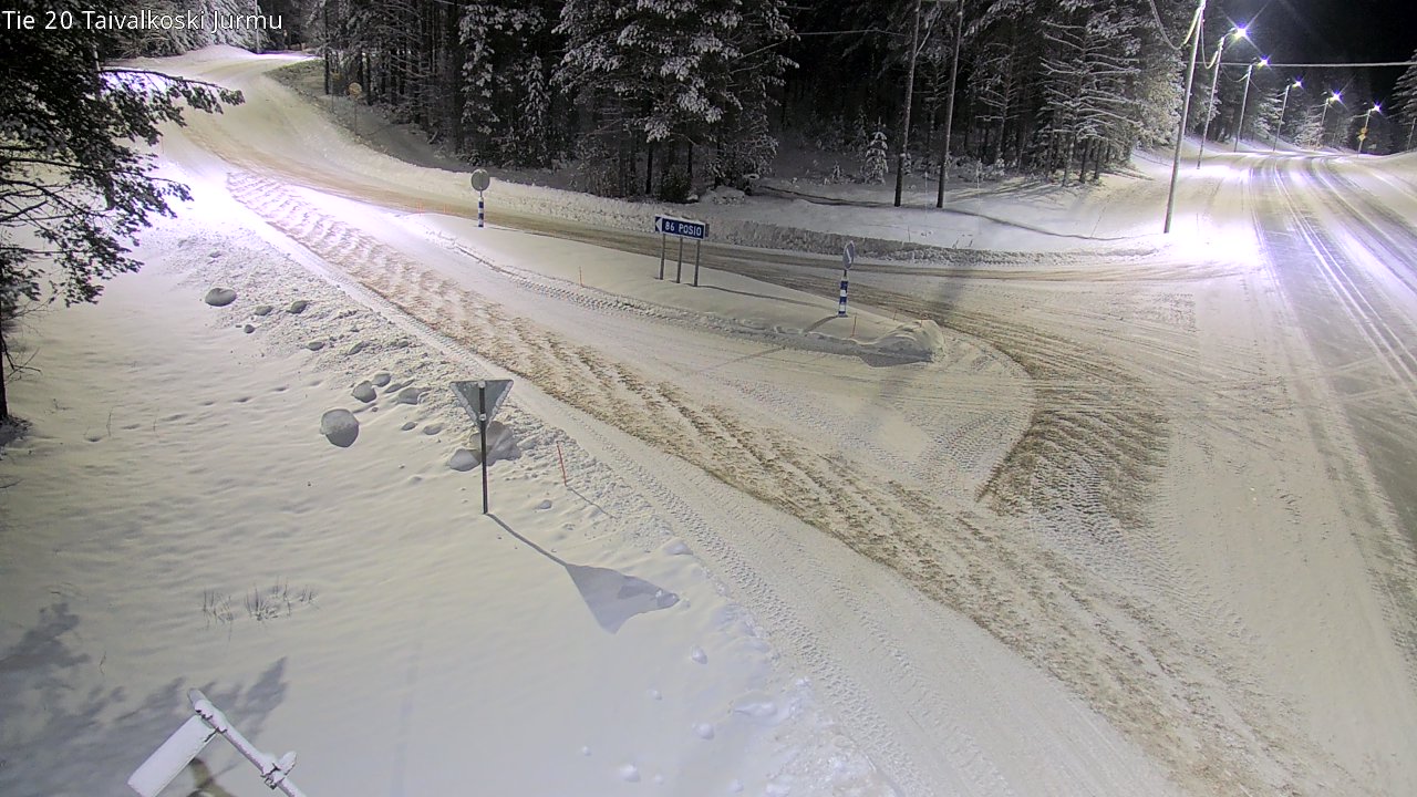 Kelikamerat Kuva Tie 20 Taivalkoski, Jurmu, Taivalkoski, Pohjois-Pohjanmaa