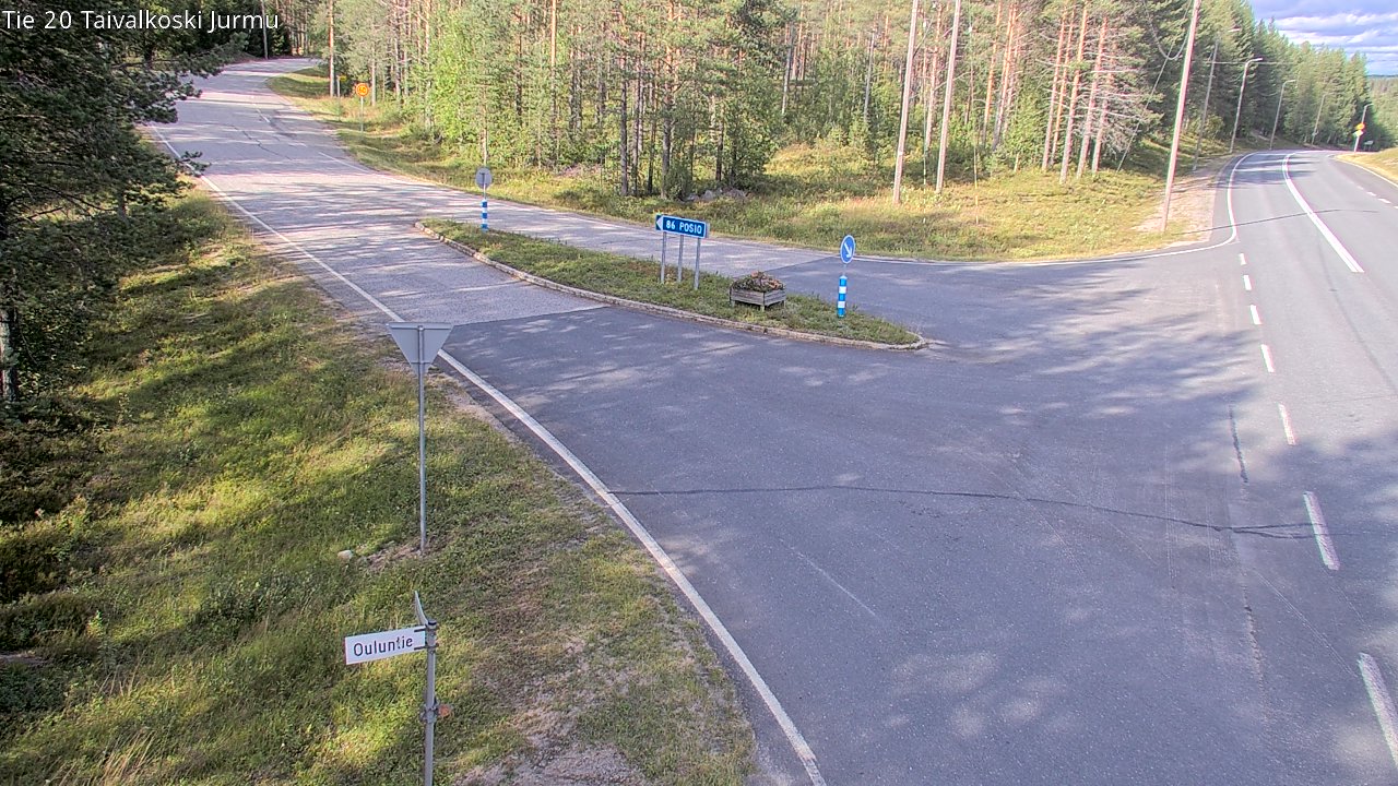 Kelikamerat Kuva Tie 20 Taivalkoski, Jurmu, Taivalkoski, Pohjois-Pohjanmaa
