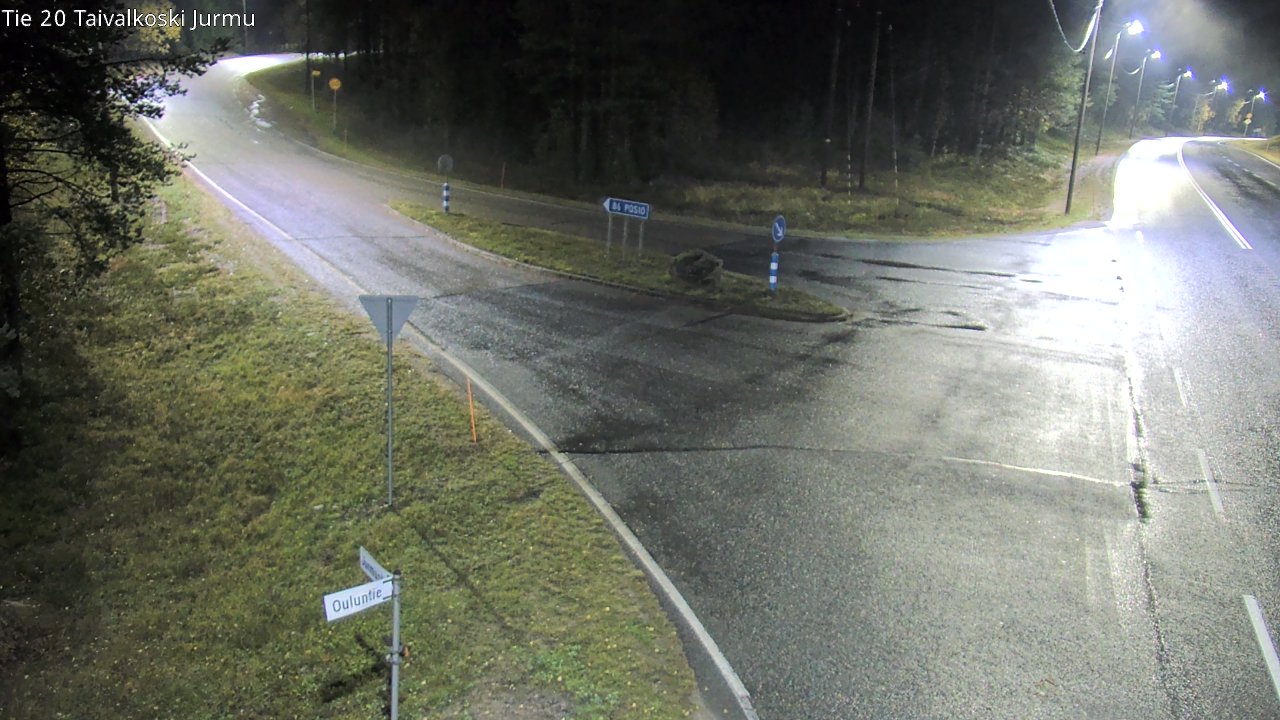 Kelikamerat Kuva Tie 20 Taivalkoski, Jurmu, Taivalkoski, Pohjois-Pohjanmaa