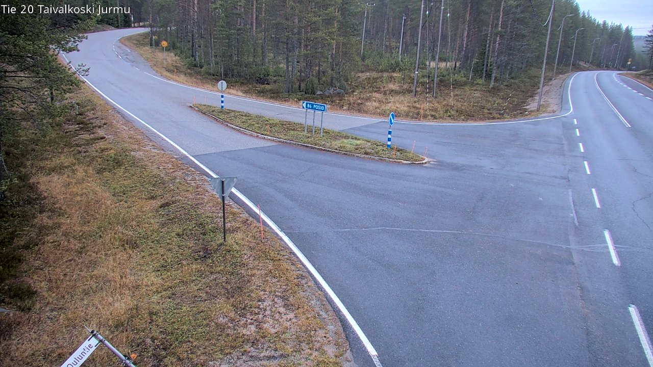 Kelikamerat Kuva Tie 20 Taivalkoski, Jurmu, Taivalkoski, Pohjois-Pohjanmaa