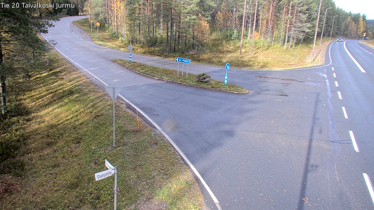 Kelikamerat Kuva Tie 20 Taivalkoski, Jurmu, Taivalkoski, Pohjois-Pohjanmaa