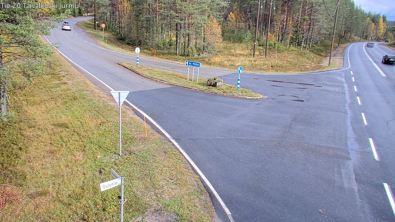 Kelikamerat Kuva Tie 20 Taivalkoski, Jurmu, Taivalkoski, Pohjois-Pohjanmaa