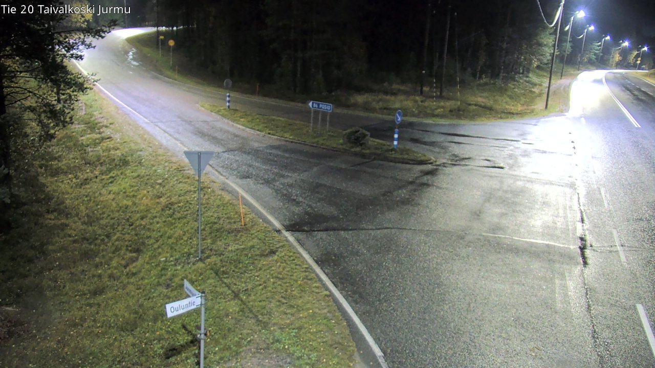 Kelikamerat Kuva Tie 20 Taivalkoski, Jurmu, Taivalkoski, Pohjois-Pohjanmaa