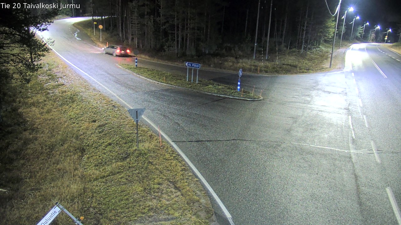 Kelikamerat Kuva Tie 20 Taivalkoski, Jurmu, Taivalkoski, Pohjois-Pohjanmaa