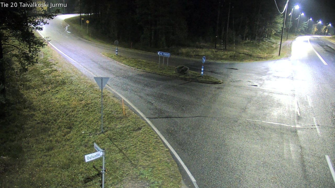 Kelikamerat Kuva Tie 20 Taivalkoski, Jurmu, Taivalkoski, Pohjois-Pohjanmaa