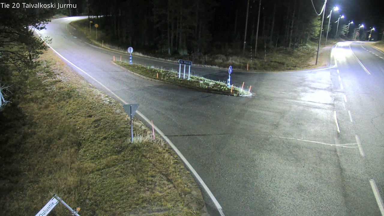 Kelikamerat Kuva Tie 20 Taivalkoski, Jurmu, Taivalkoski, Pohjois-Pohjanmaa