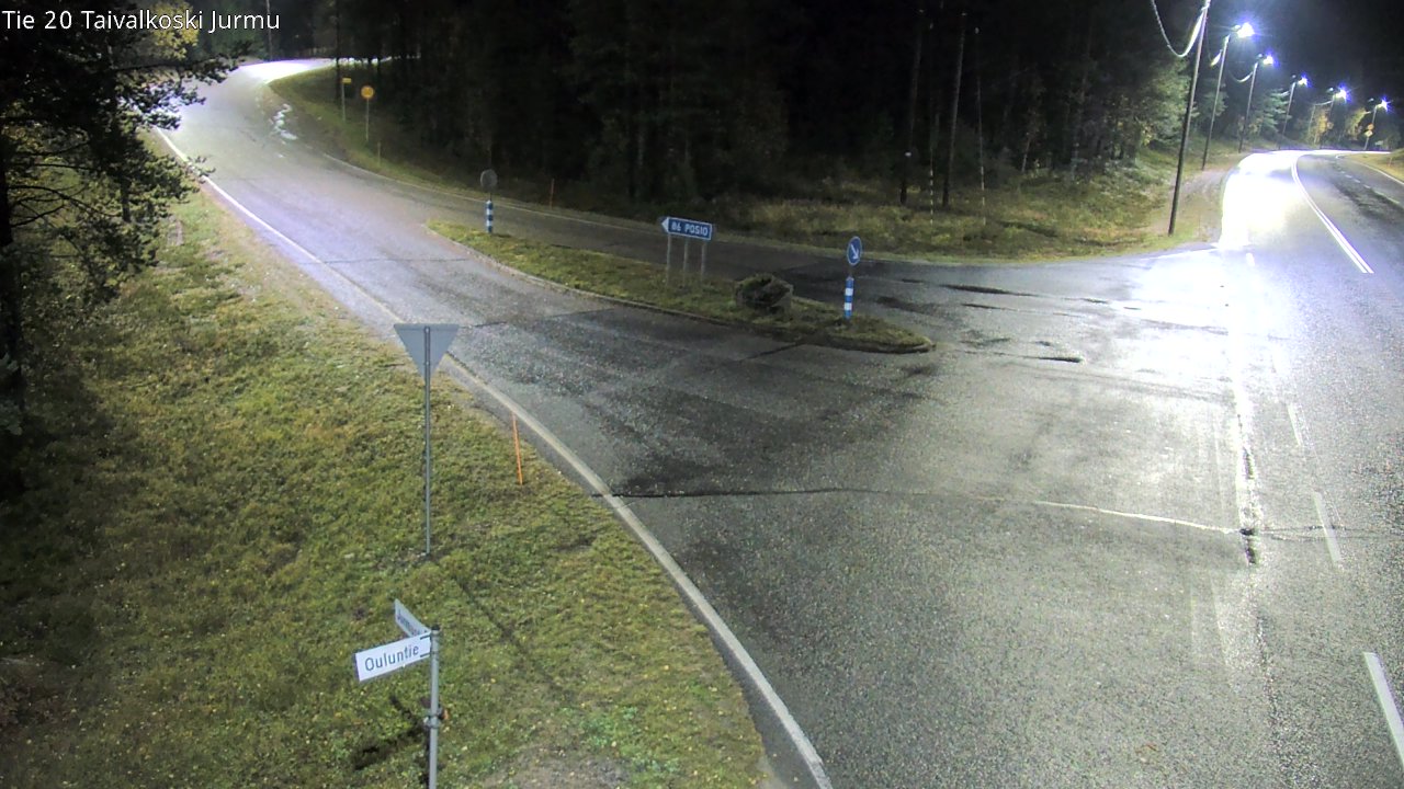 Kelikamerat Kuva Tie 20 Taivalkoski, Jurmu, Taivalkoski, Pohjois-Pohjanmaa