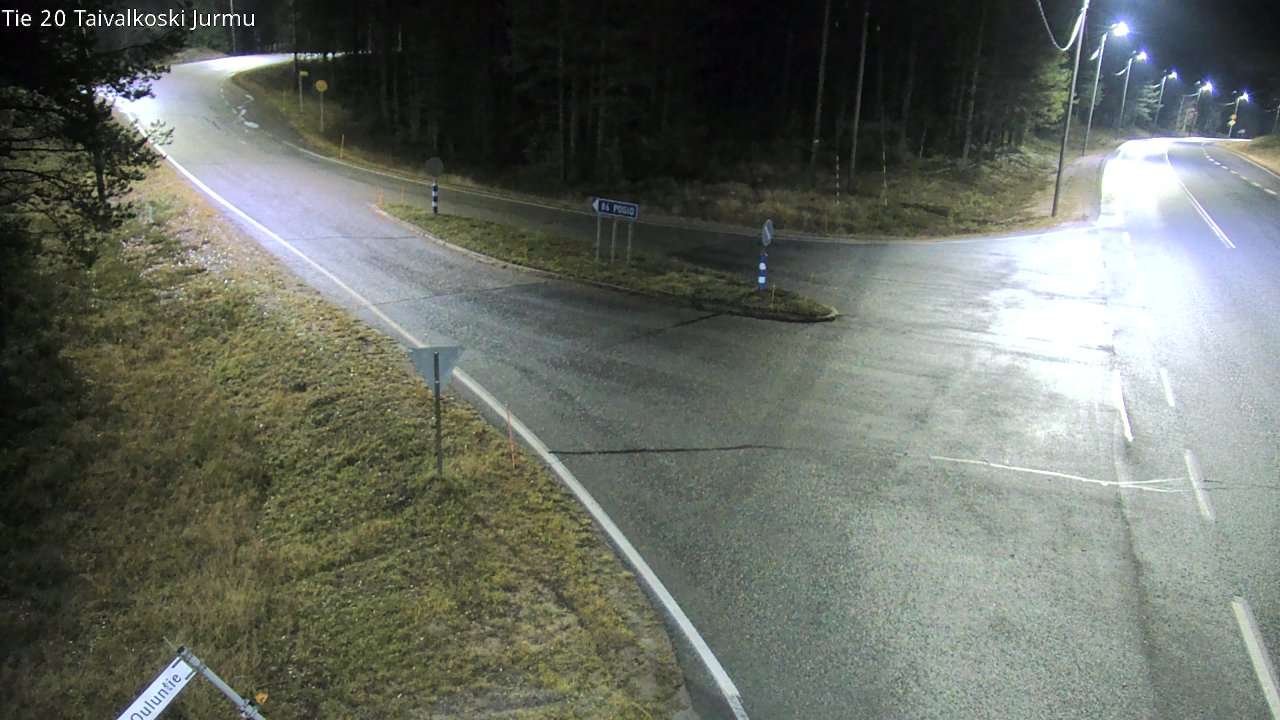 Kelikamerat Kuva Tie 20 Taivalkoski, Jurmu, Taivalkoski, Pohjois-Pohjanmaa