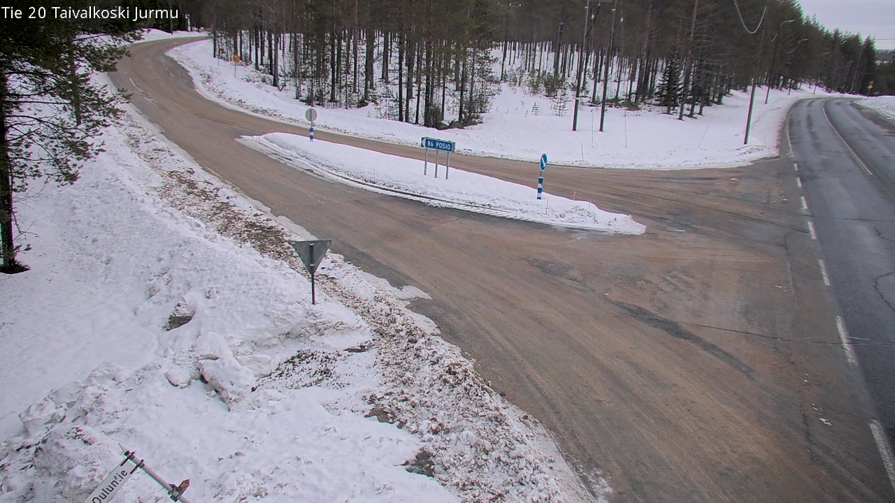 Kelikamerat Kuva Tie 20 Taivalkoski, Jurmu, Taivalkoski, Pohjois-Pohjanmaa