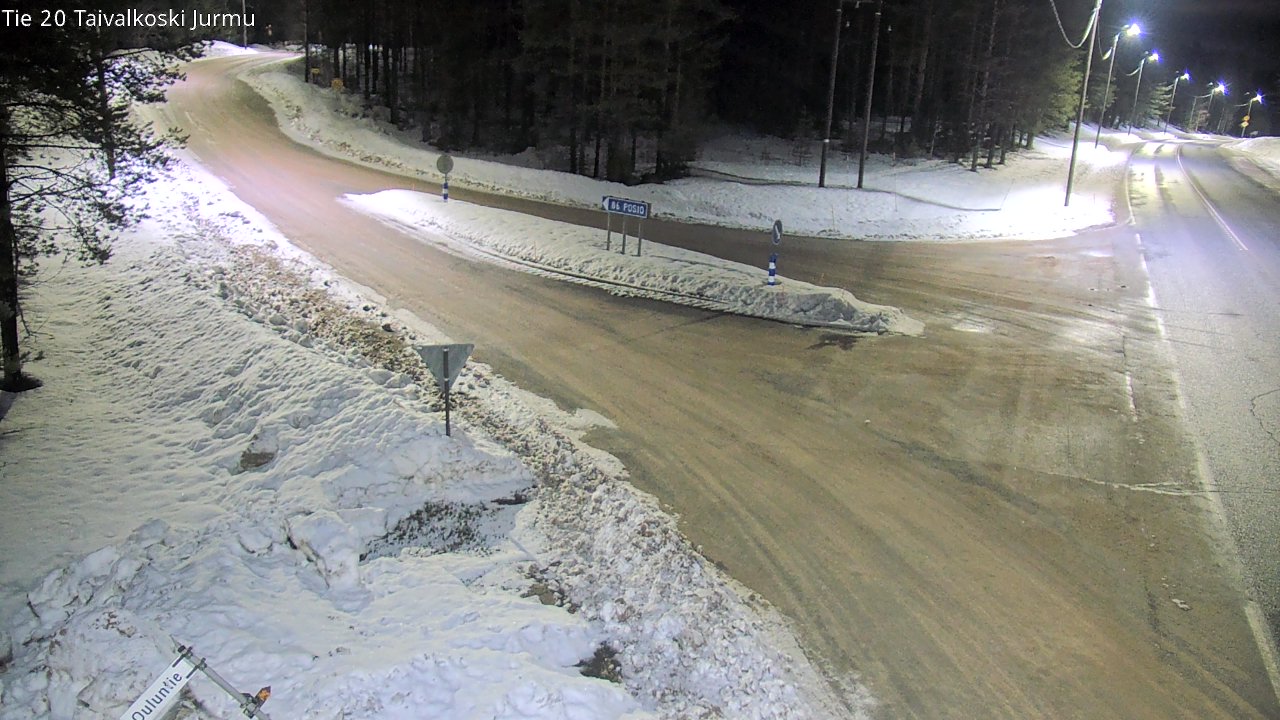 Kelikamerat Kuva Tie 20 Taivalkoski, Jurmu, Taivalkoski, Pohjois-Pohjanmaa