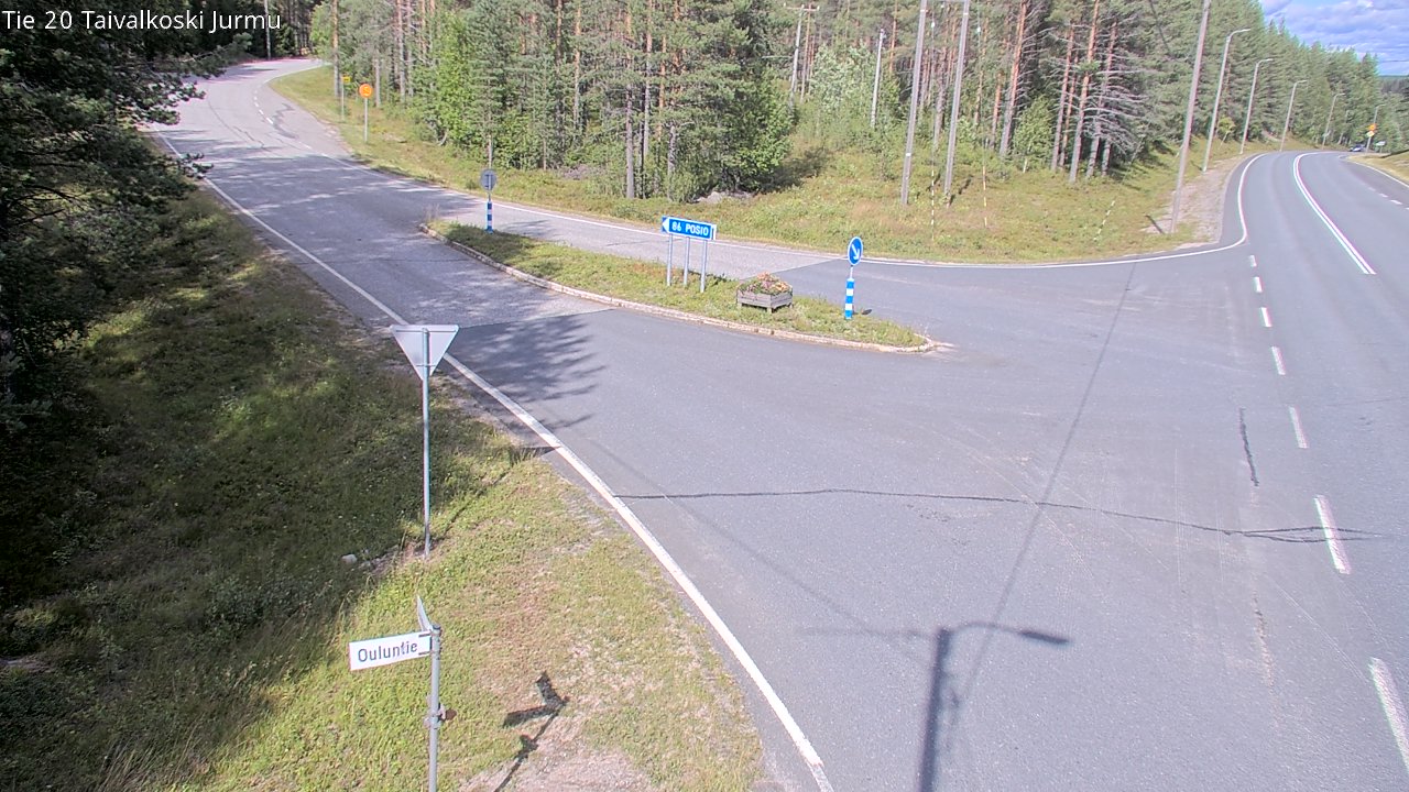 Kelikamerat Kuva Tie 20 Taivalkoski, Jurmu, Taivalkoski, Pohjois-Pohjanmaa