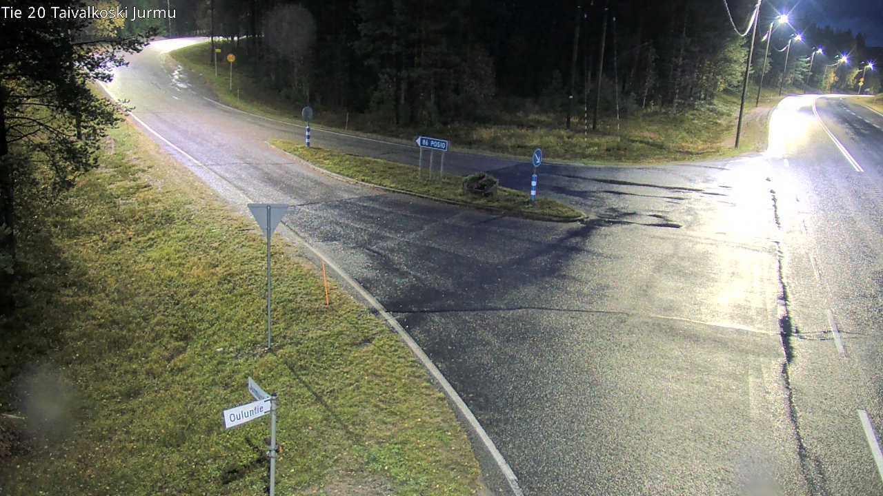 Kelikamerat Kuva Tie 20 Taivalkoski, Jurmu, Taivalkoski, Pohjois-Pohjanmaa