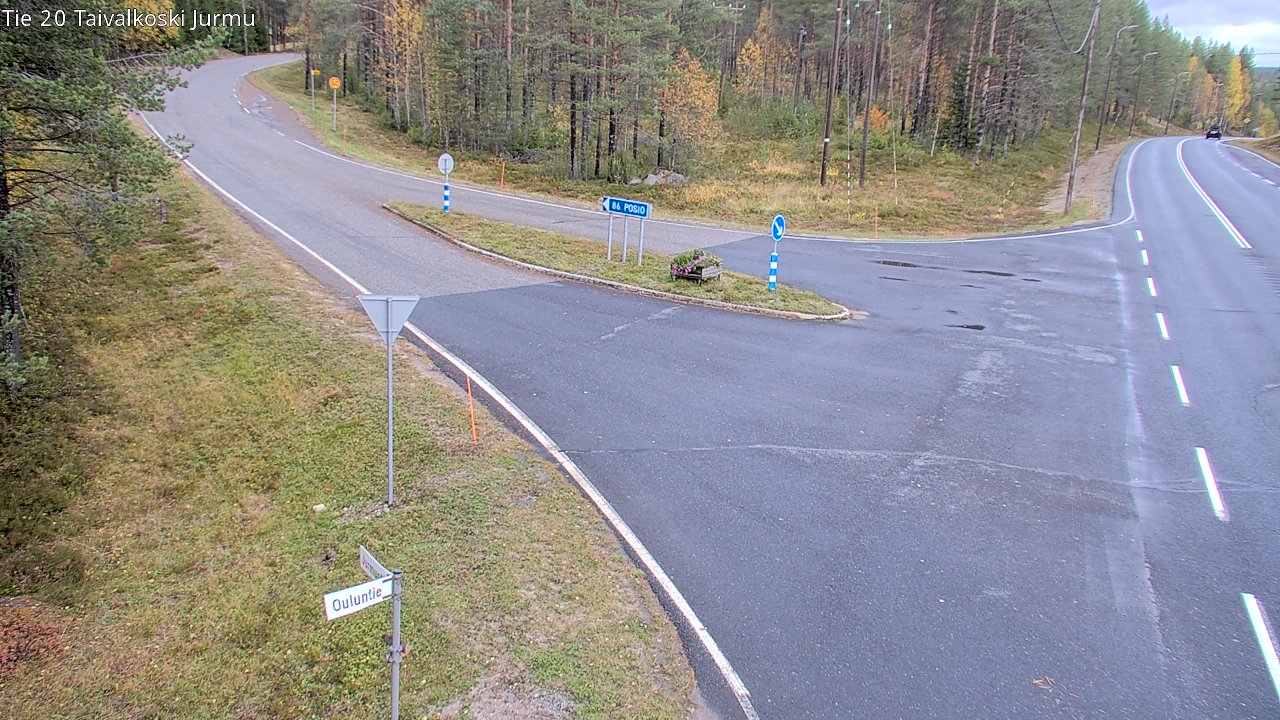 Kelikamerat Kuva Tie 20 Taivalkoski, Jurmu, Taivalkoski, Pohjois-Pohjanmaa