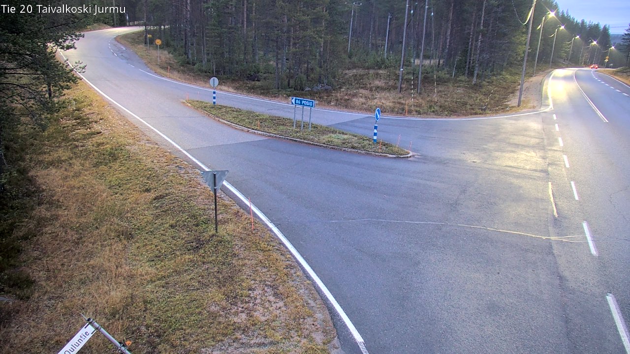 Kelikamerat Kuva Tie 20 Taivalkoski, Jurmu, Taivalkoski, Pohjois-Pohjanmaa