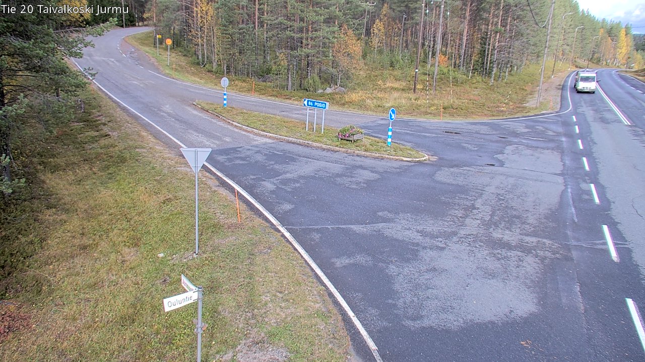 Kelikamerat Kuva Tie 20 Taivalkoski, Jurmu, Taivalkoski, Pohjois-Pohjanmaa