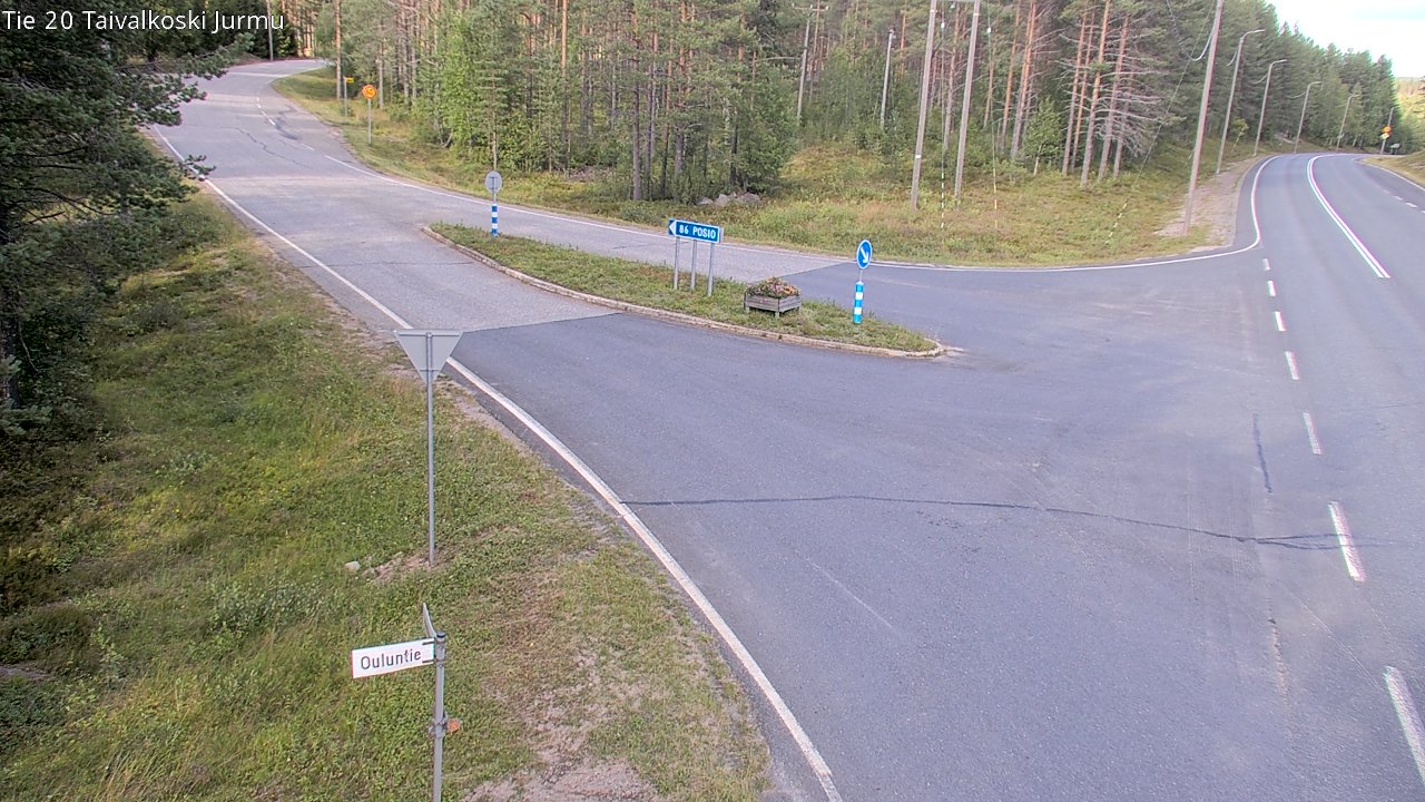 Kelikamerat Kuva Tie 20 Taivalkoski, Jurmu, Taivalkoski, Pohjois-Pohjanmaa