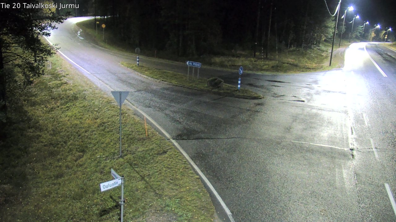 Kelikamerat Kuva Tie 20 Taivalkoski, Jurmu, Taivalkoski, Pohjois-Pohjanmaa