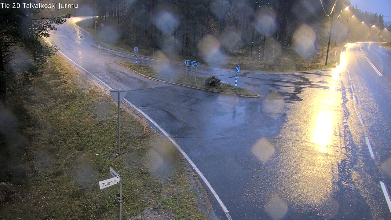 Kelikamerat Kuva Tie 20 Taivalkoski, Jurmu, Taivalkoski, Pohjois-Pohjanmaa