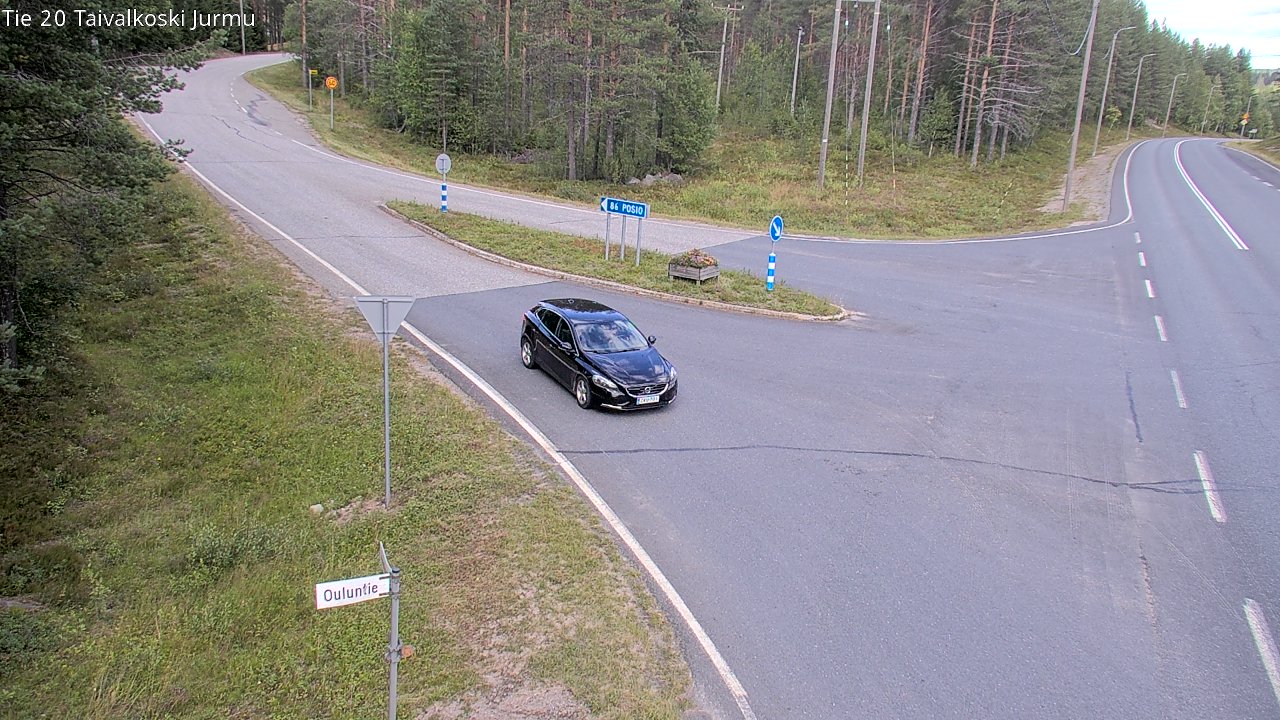 Kelikamerat Kuva Tie 20 Taivalkoski, Jurmu, Taivalkoski, Pohjois-Pohjanmaa