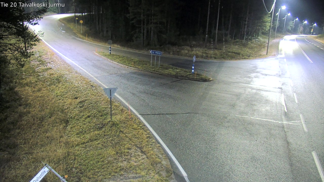 Kelikamerat Kuva Tie 20 Taivalkoski, Jurmu, Taivalkoski, Pohjois-Pohjanmaa