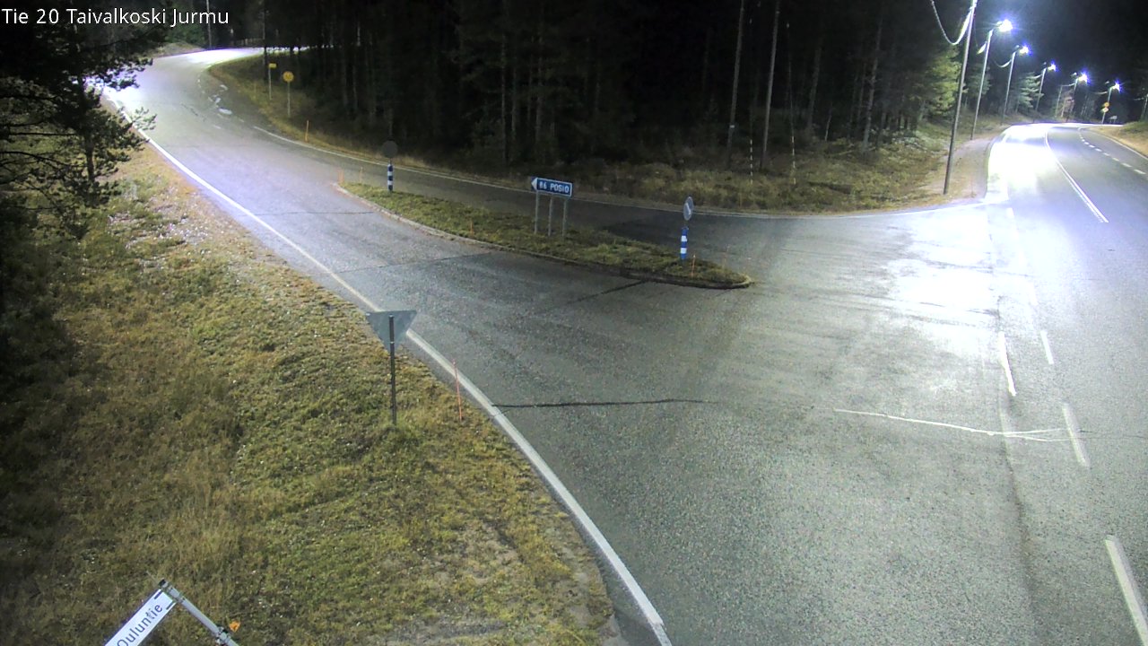 Kelikamerat Kuva Tie 20 Taivalkoski, Jurmu, Taivalkoski, Pohjois-Pohjanmaa