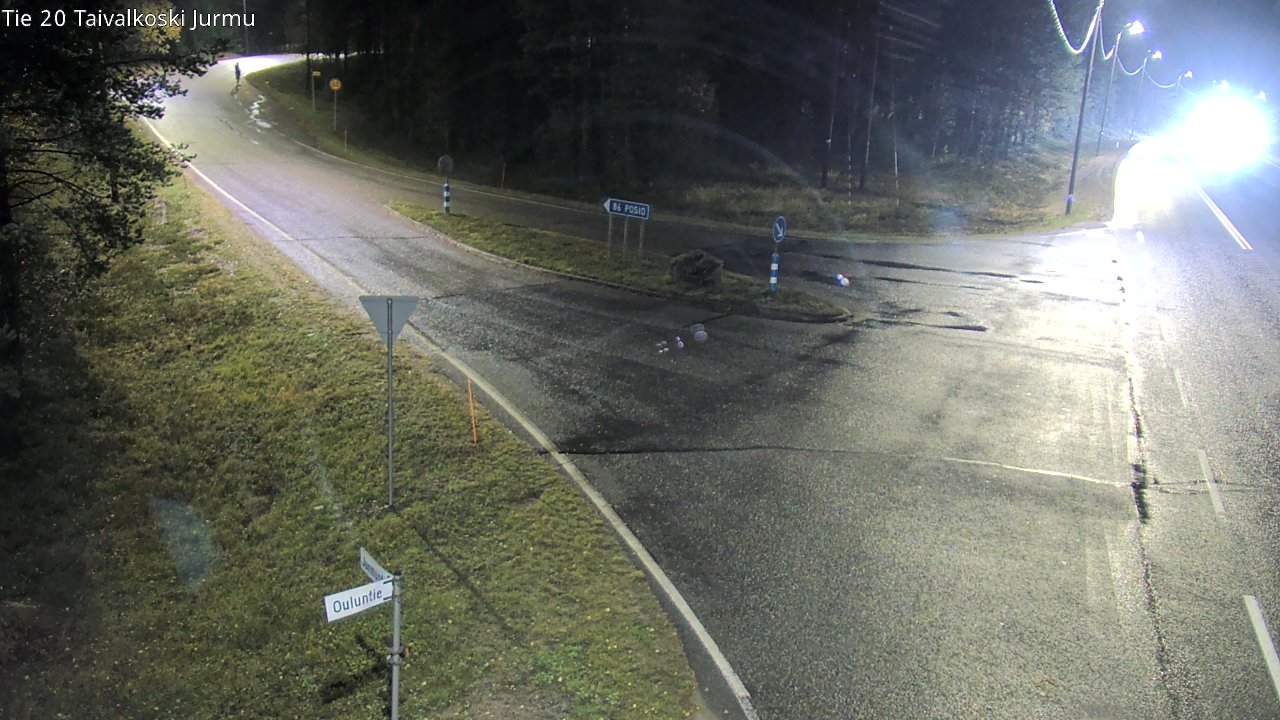 Kelikamerat Kuva Tie 20 Taivalkoski, Jurmu, Taivalkoski, Pohjois-Pohjanmaa
