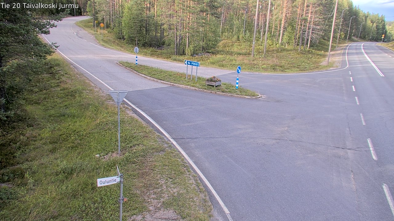 Kelikamerat Kuva Tie 20 Taivalkoski, Jurmu, Taivalkoski, Pohjois-Pohjanmaa