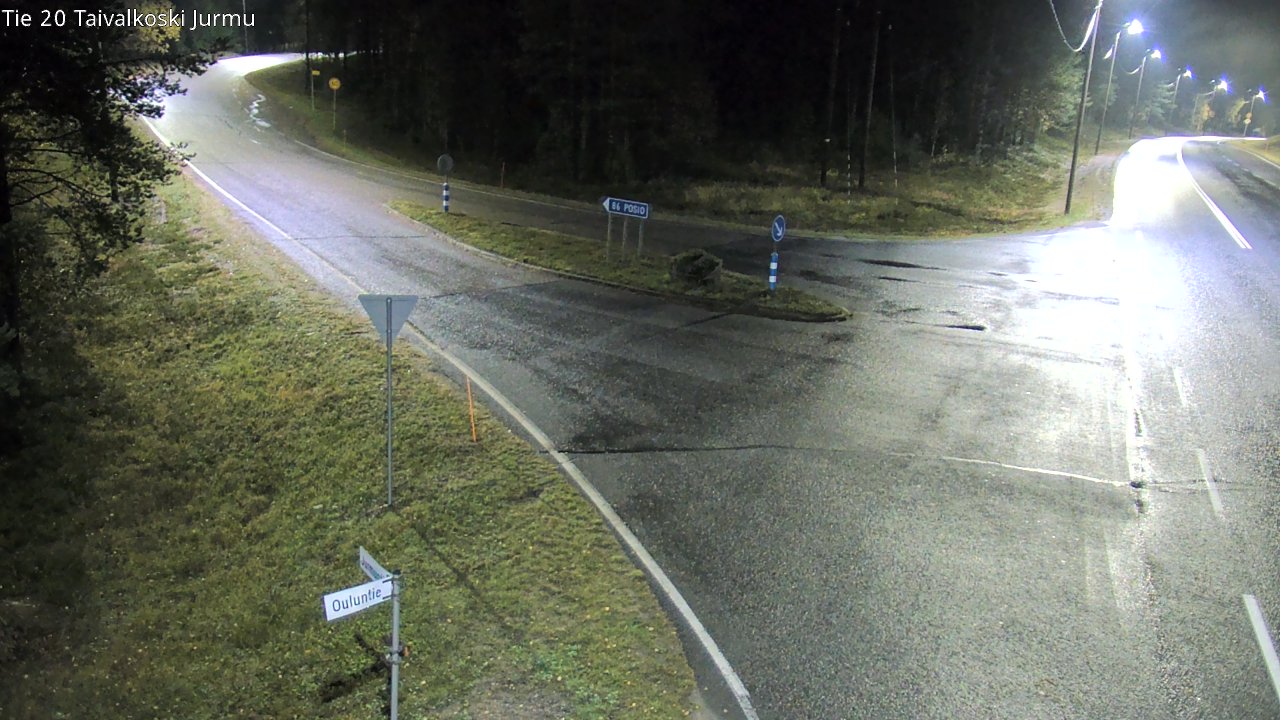 Kelikamerat Kuva Tie 20 Taivalkoski, Jurmu, Taivalkoski, Pohjois-Pohjanmaa