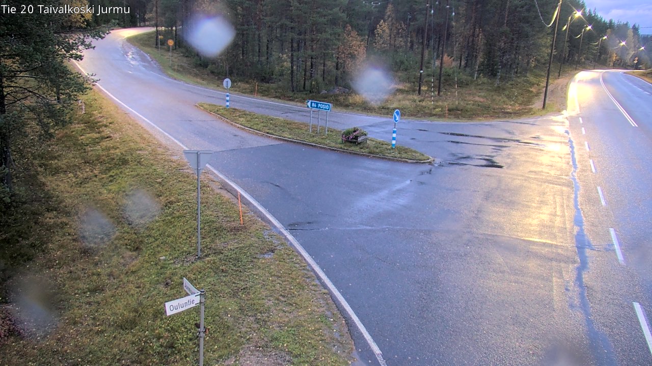 Kelikamerat Kuva Tie 20 Taivalkoski, Jurmu, Taivalkoski, Pohjois-Pohjanmaa