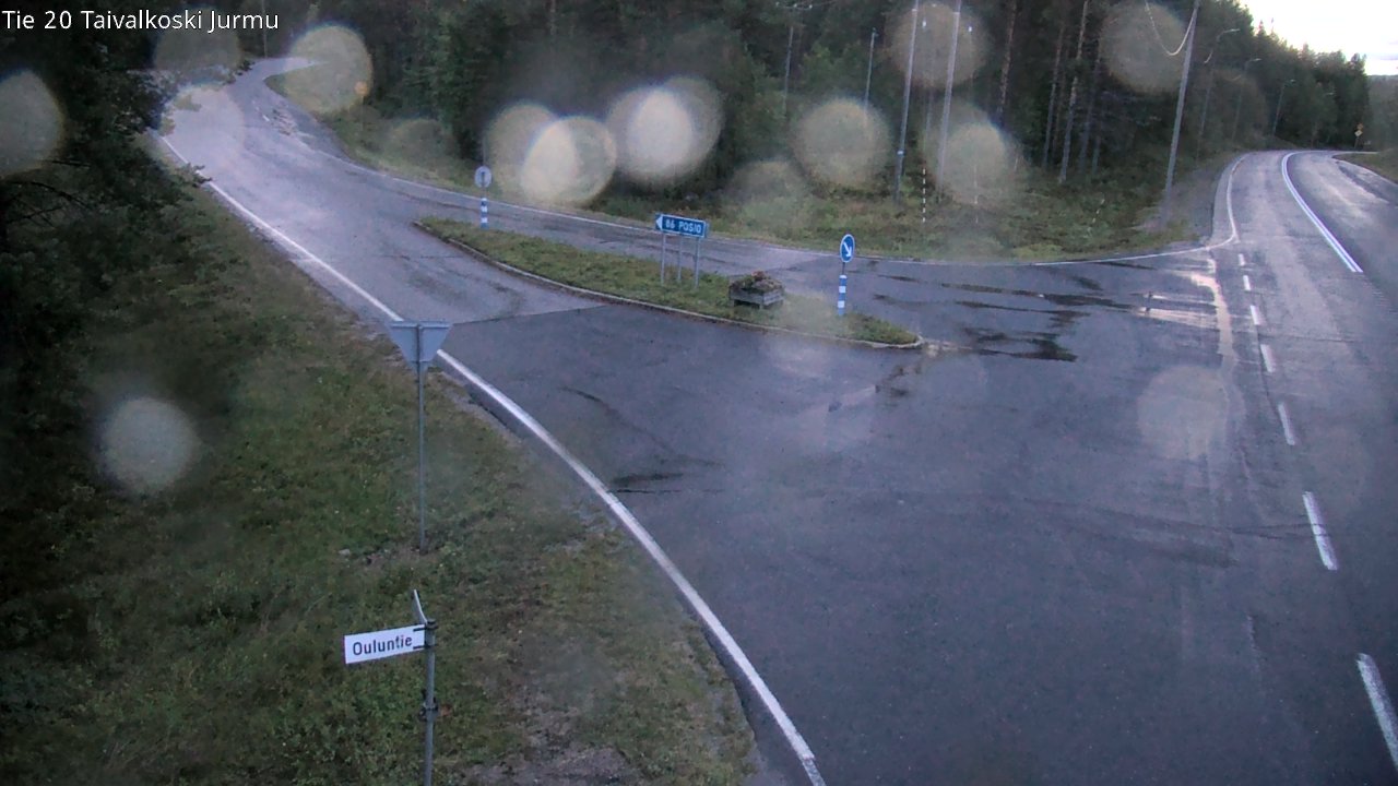 Kelikamerat Kuva Tie 20 Taivalkoski, Jurmu, Taivalkoski, Pohjois-Pohjanmaa
