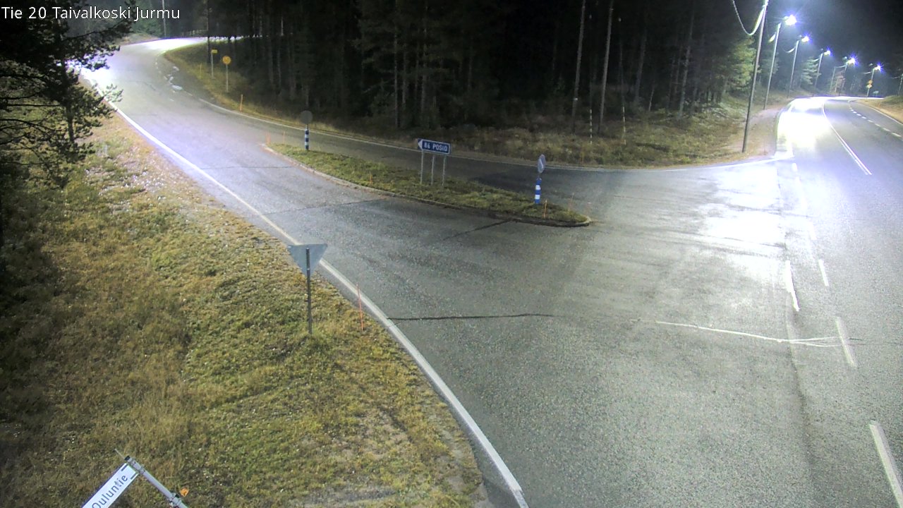 Kelikamerat Kuva Tie 20 Taivalkoski, Jurmu, Taivalkoski, Pohjois-Pohjanmaa