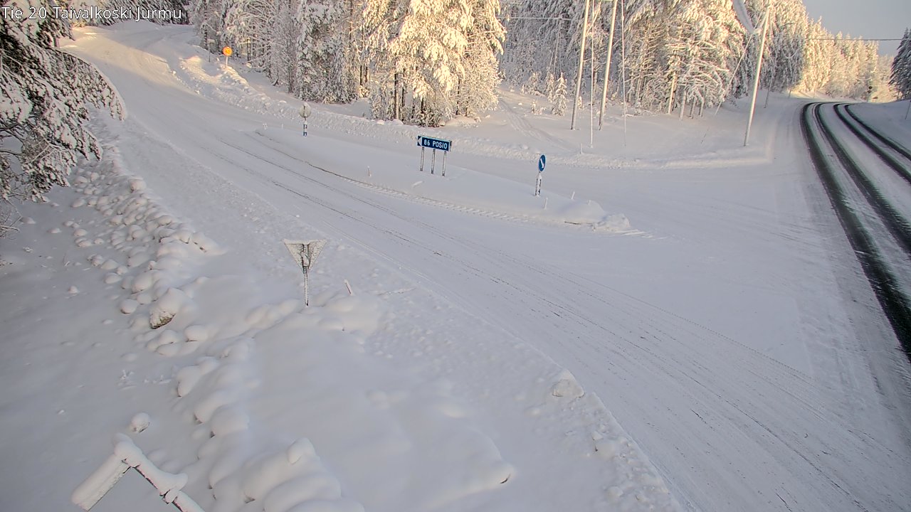 Kelikamerat Kuva Tie 20 Taivalkoski, Jurmu, Taivalkoski, Pohjois-Pohjanmaa