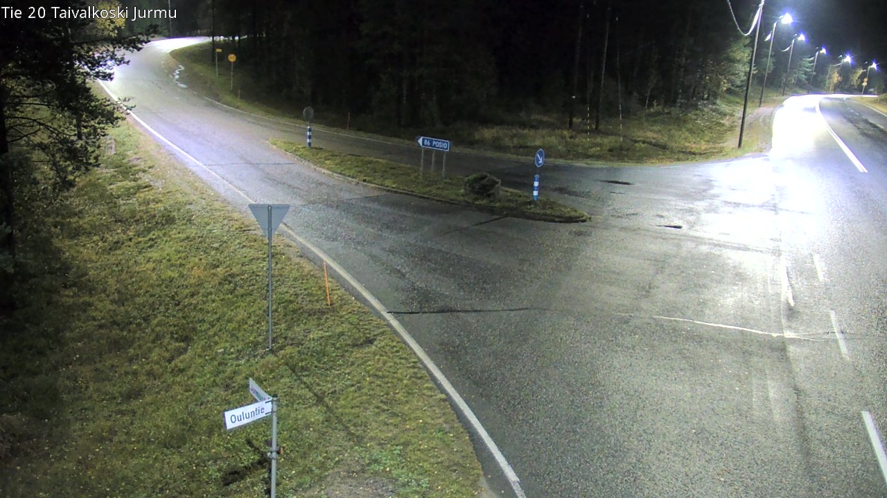 Kelikamerat Kuva Tie 20 Taivalkoski, Jurmu, Taivalkoski, Pohjois-Pohjanmaa