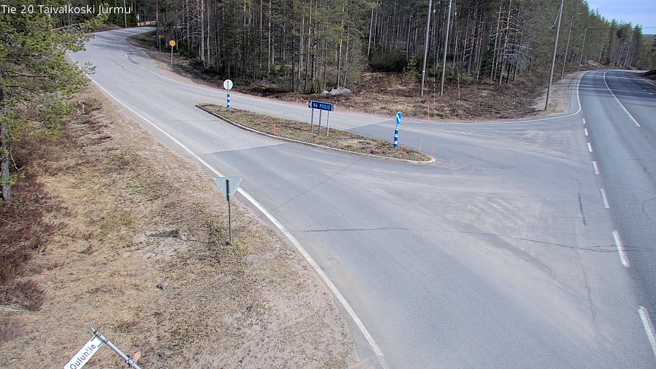 Kelikamerat Kuva Tie 20 Taivalkoski, Jurmu, Taivalkoski, Pohjois-Pohjanmaa