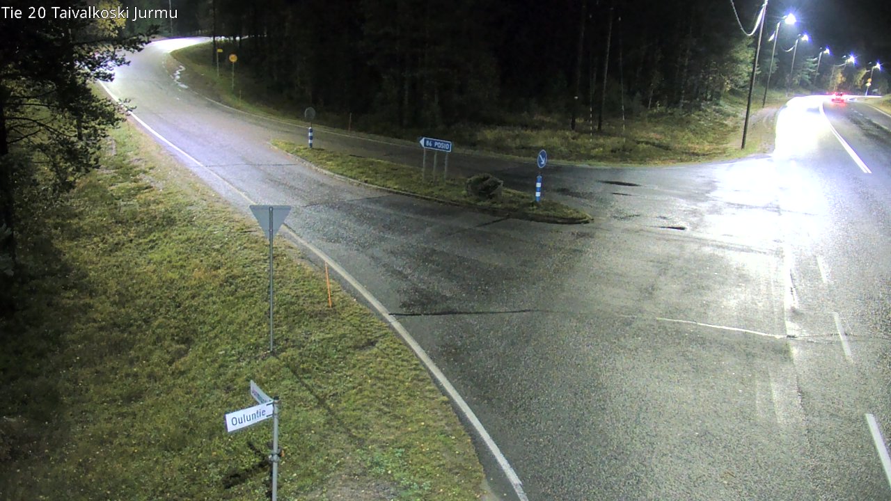 Kelikamerat Kuva Tie 20 Taivalkoski, Jurmu, Taivalkoski, Pohjois-Pohjanmaa