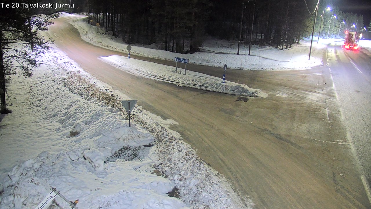 Kelikamerat Kuva Tie 20 Taivalkoski, Jurmu, Taivalkoski, Pohjois-Pohjanmaa