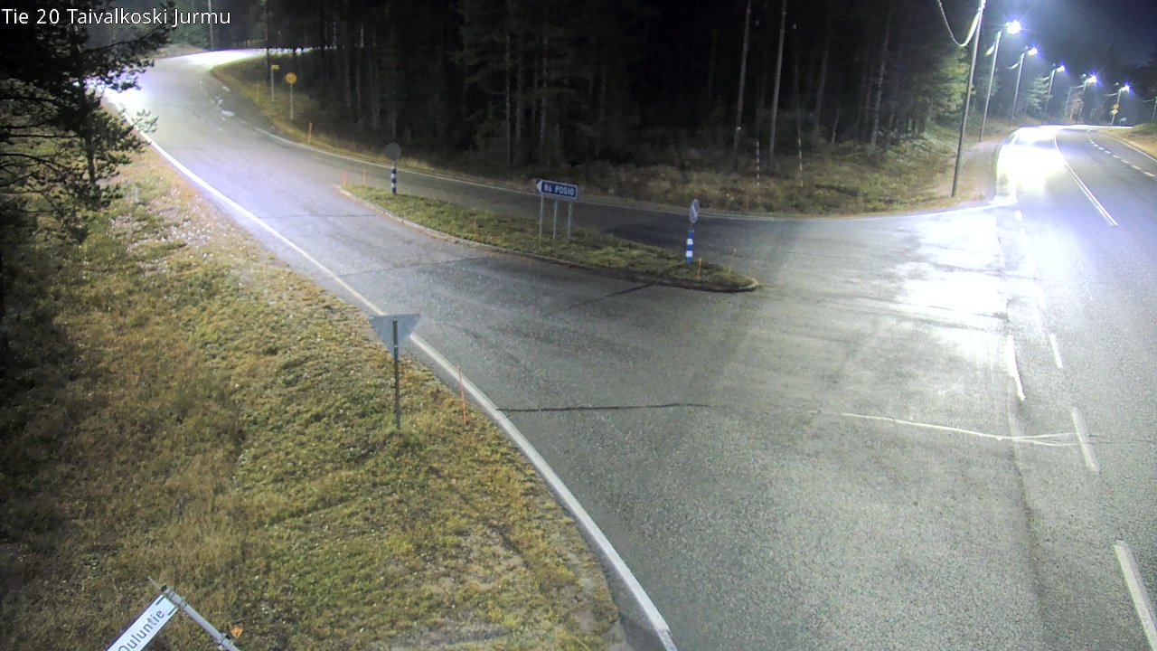 Kelikamerat Kuva Tie 20 Taivalkoski, Jurmu, Taivalkoski, Pohjois-Pohjanmaa