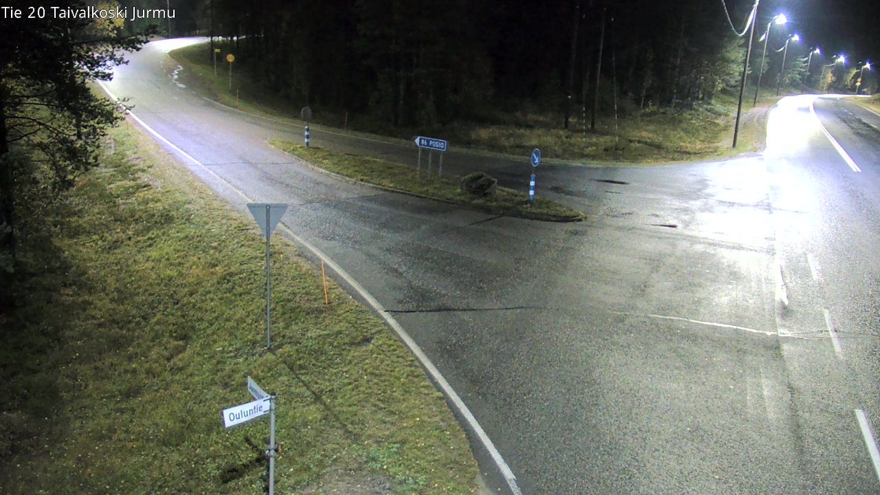 Kelikamerat Kuva Tie 20 Taivalkoski, Jurmu, Taivalkoski, Pohjois-Pohjanmaa