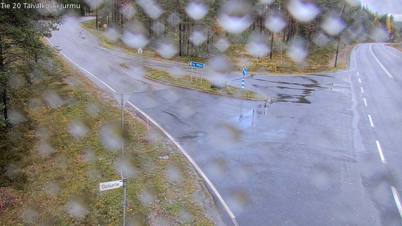 Weather Camera Image Road 20 Taivalkoski, Jurmu, Taivalkoski, Pohjois-Pohjanmaa