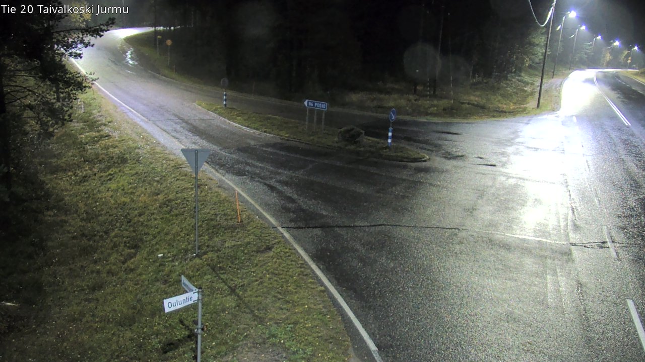 Kelikamerat Kuva Tie 20 Taivalkoski, Jurmu, Taivalkoski, Pohjois-Pohjanmaa