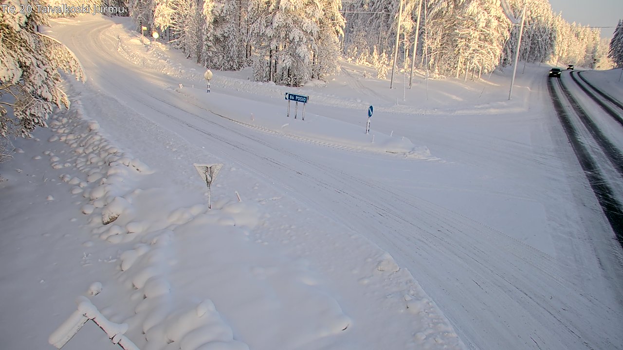 Kelikamerat Kuva Tie 20 Taivalkoski, Jurmu, Taivalkoski, Pohjois-Pohjanmaa