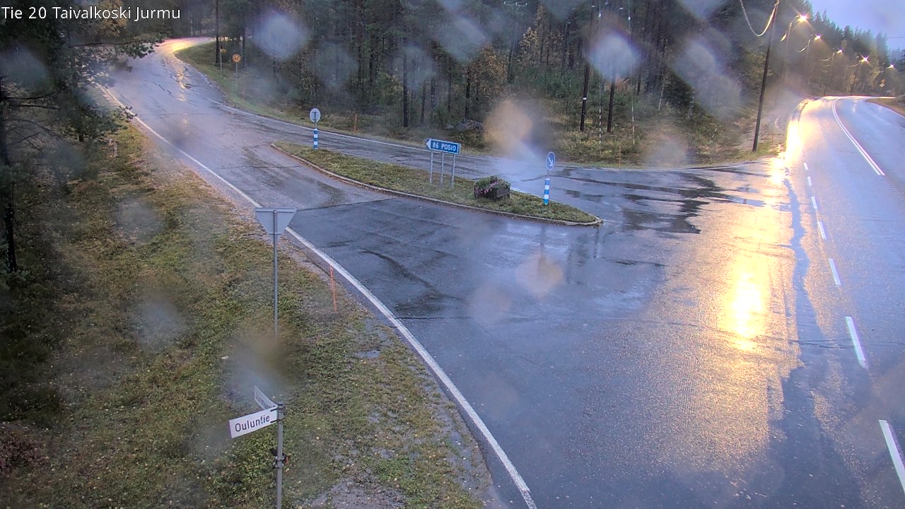 Kelikamerat Kuva Tie 20 Taivalkoski, Jurmu, Taivalkoski, Pohjois-Pohjanmaa