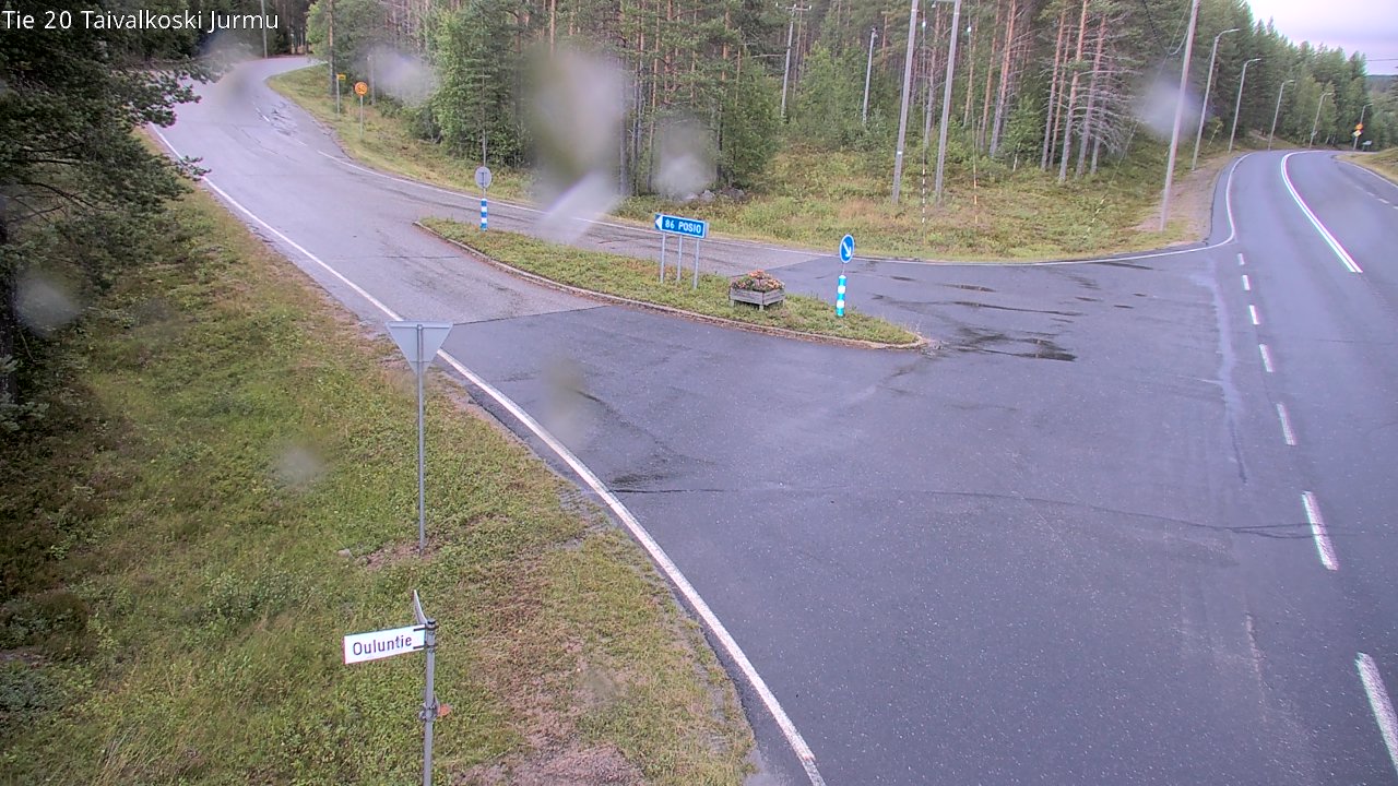 Kelikamerat Kuva Tie 20 Taivalkoski, Jurmu, Taivalkoski, Pohjois-Pohjanmaa