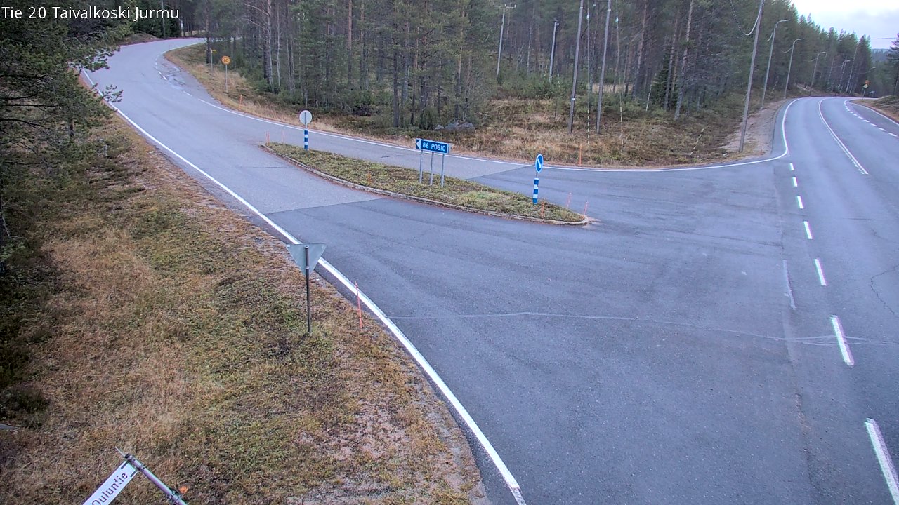 Kelikamerat Kuva Tie 20 Taivalkoski, Jurmu, Taivalkoski, Pohjois-Pohjanmaa