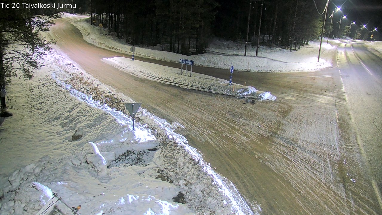 Kelikamerat Kuva Tie 20 Taivalkoski, Jurmu, Taivalkoski, Pohjois-Pohjanmaa